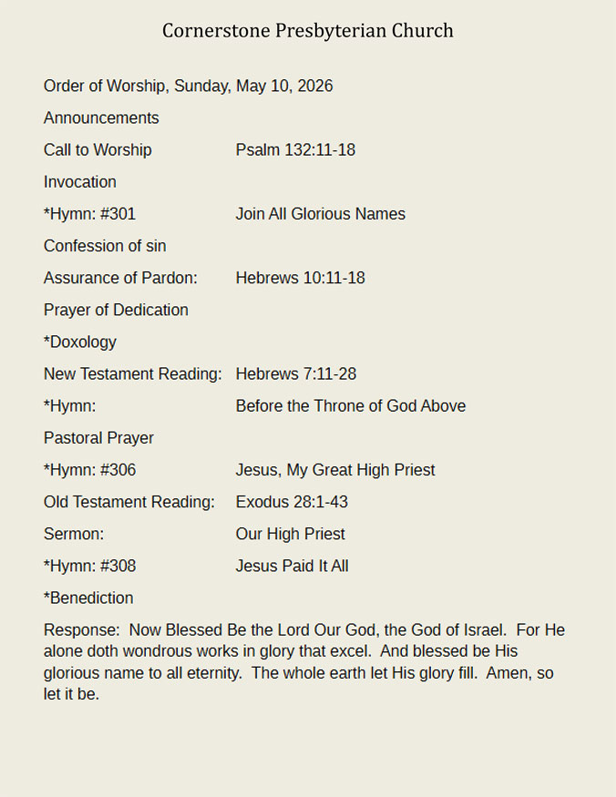 Weekly Bulletin