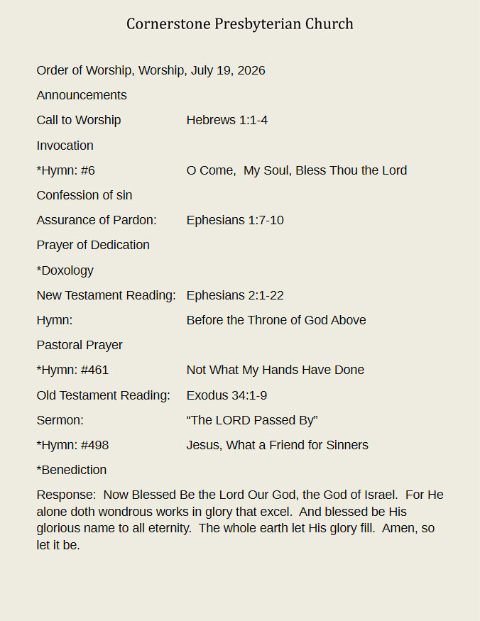 Weekly Bulletin