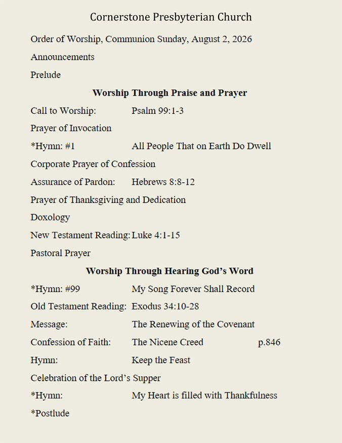 Weekly Bulletin