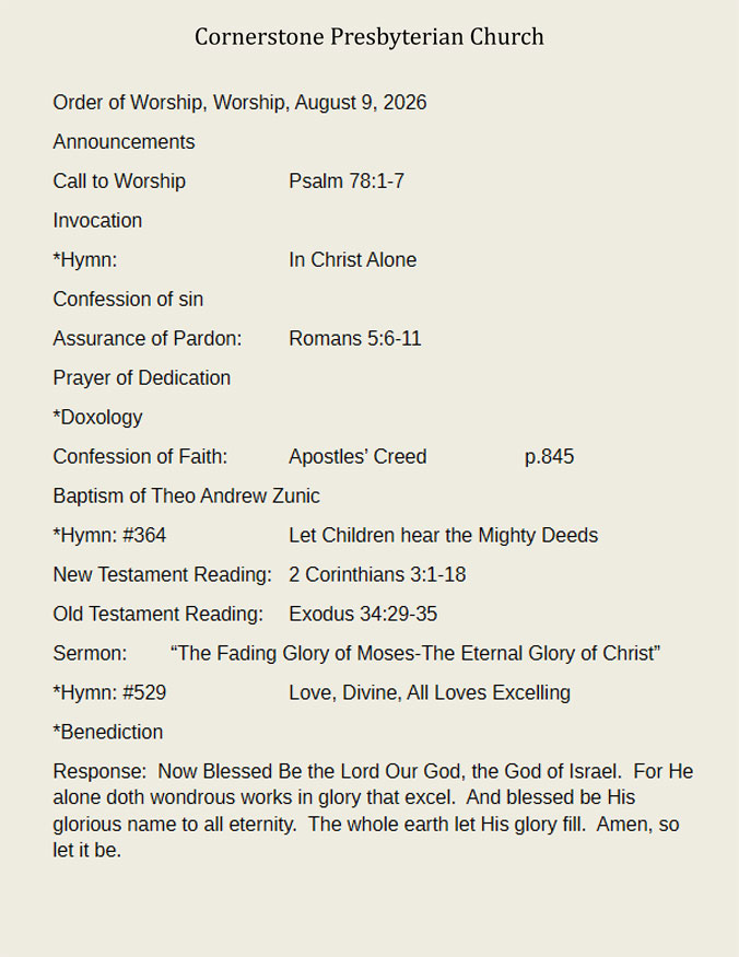 Weekly Bulletin