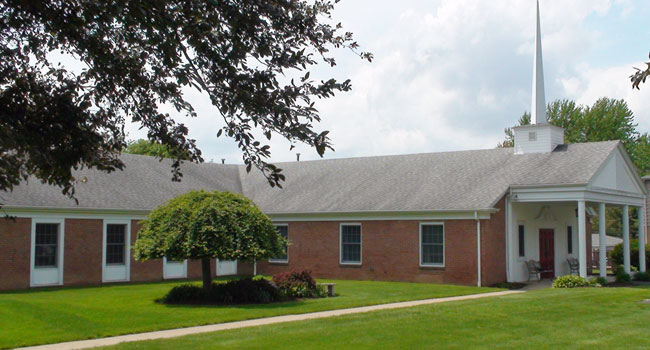 Cornerstone Presbyterian Church from the side